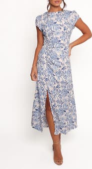 Petal & Pup Lisbeth Floral Print Midi Dress