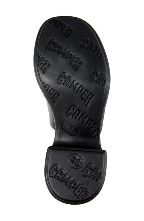 Camper Thelma Platform Slide Sandal In Black