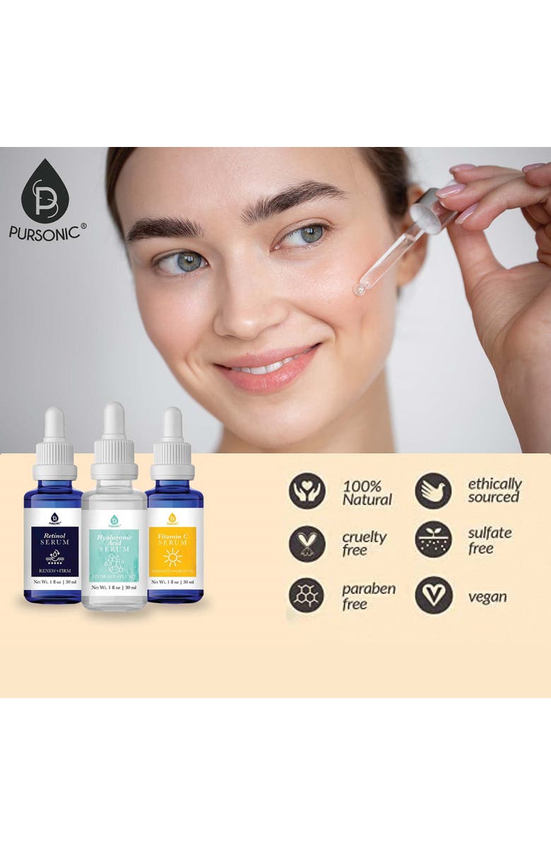 PURSONIC Anti-Aging Serum Set, Alternate, color,