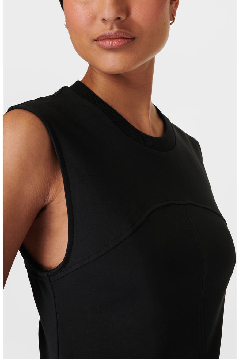 Flow Racer Maxi Dress, Alternate, color, BLACK