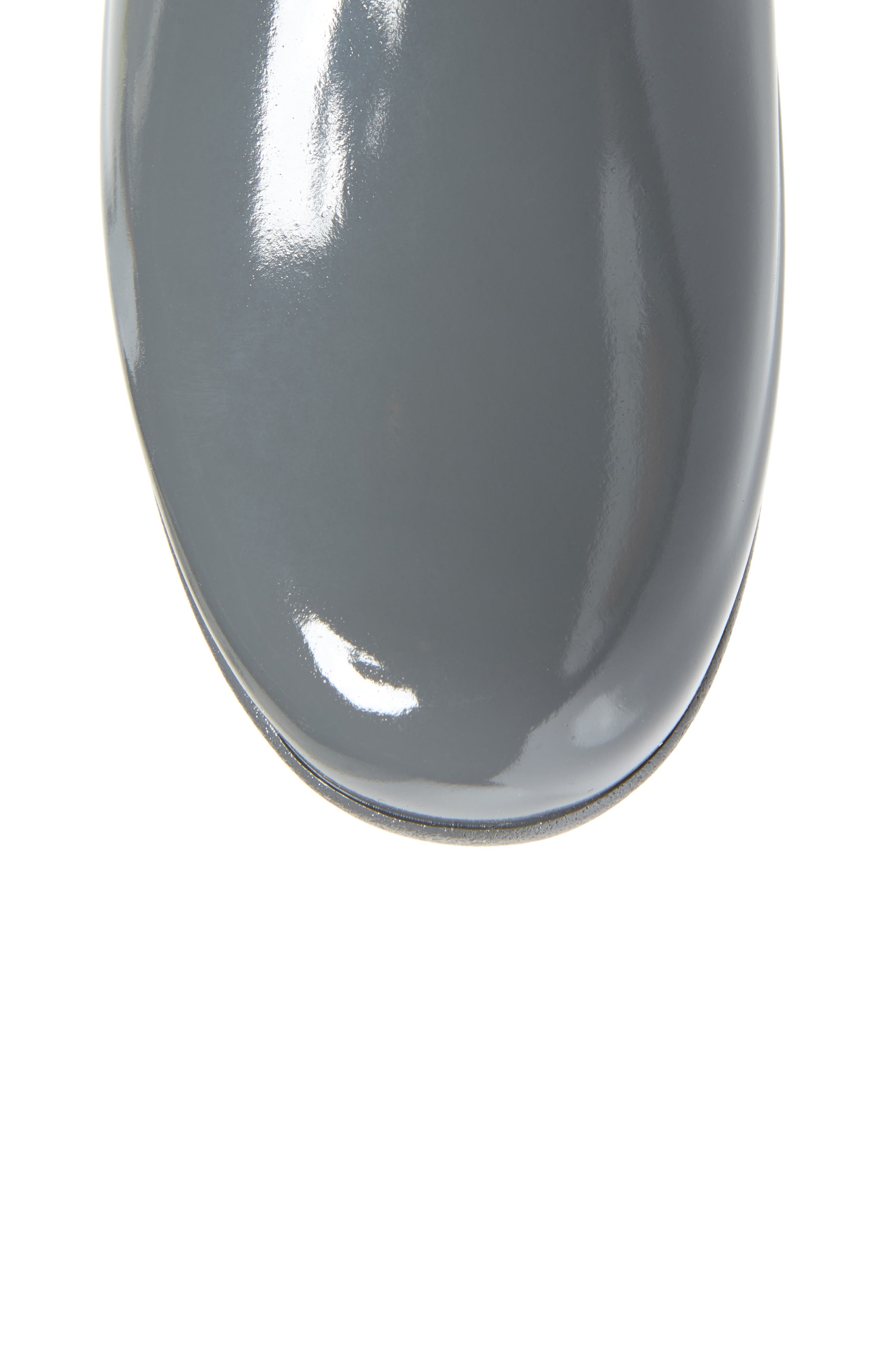 Original Refined High Gloss Waterproof Rain Boot, Alternate, color, STRATUS