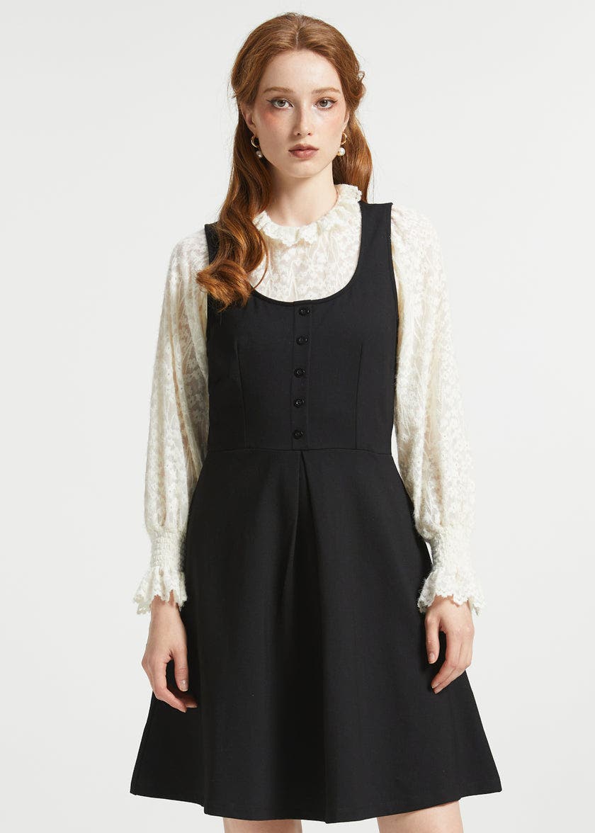 ModCloth Classically Charming Sleeveless Fit & Flare Dress (Women ...
