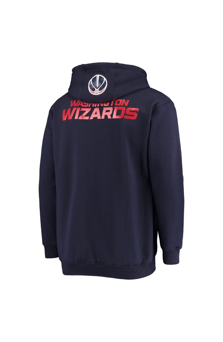 FANATICS Men's Fanatics Branded Rui Hachimura Navy Washington Wizards Player Name & Number Full-Zip Hoodie Jacket, Alternate, color, 