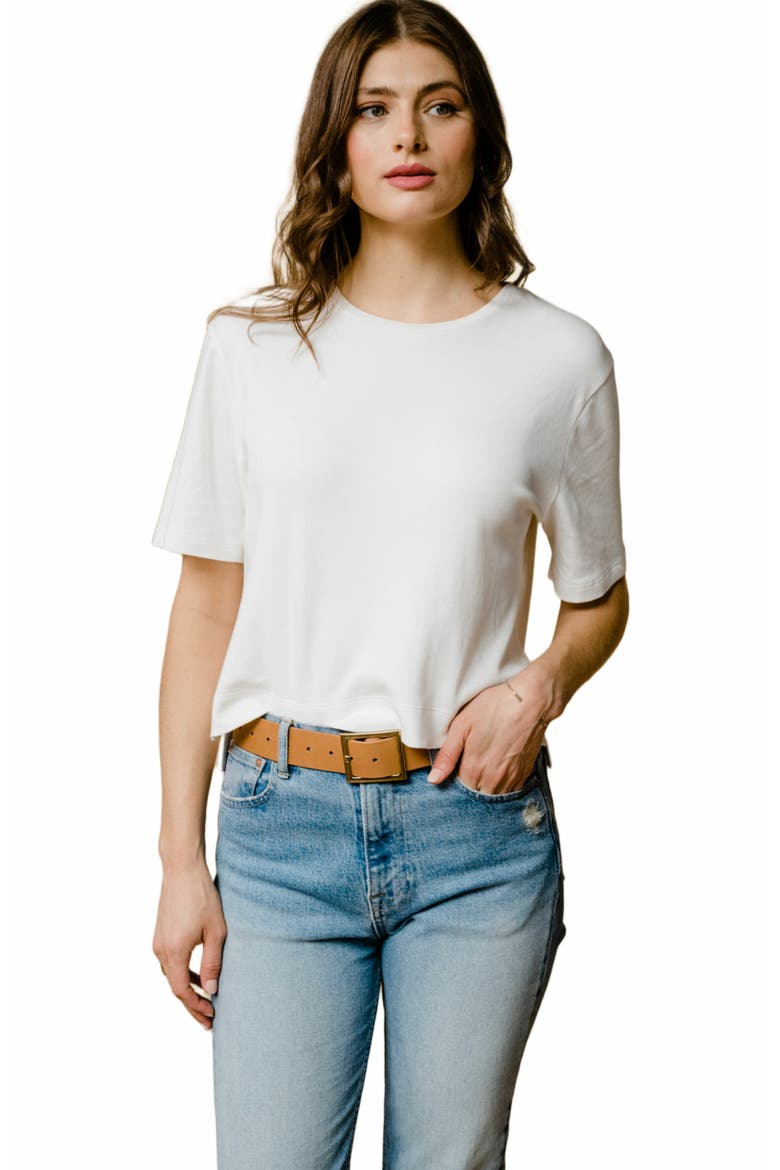 Carolina Belt, Alternate, color, Cognac