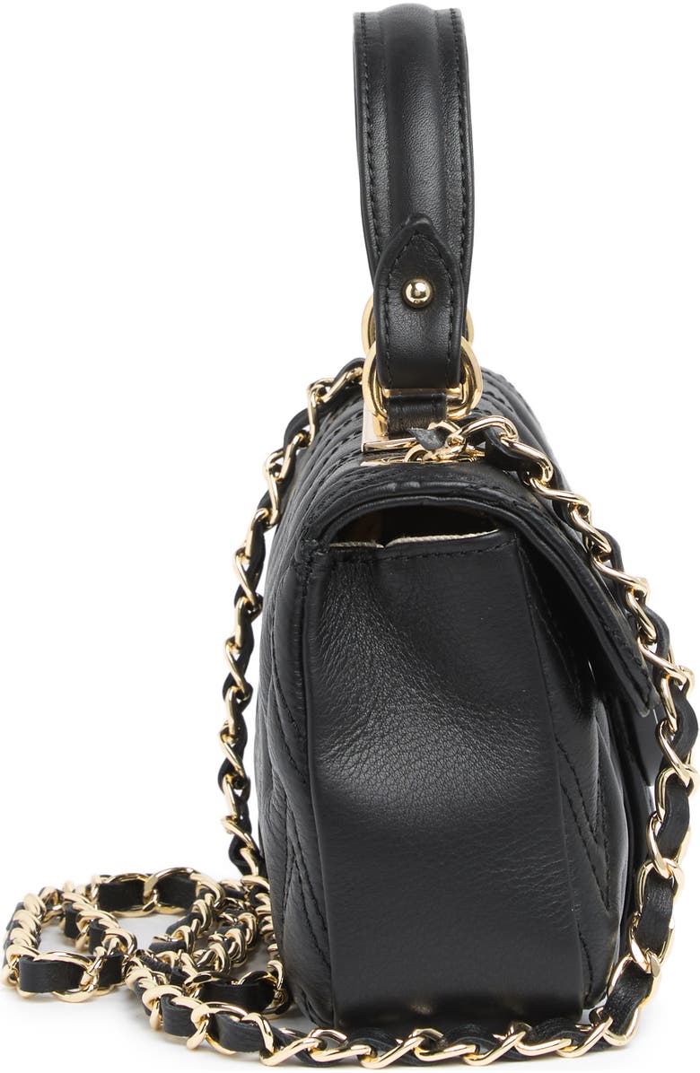 VALENTINO BY MARIO VALENTINO Poisson Plate Top Handle Crossbody Bag, Alternate, color,