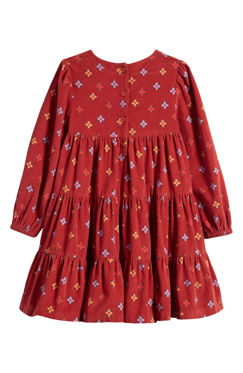 Tucker + Tate Kids' Long Sleeve Tiered Corduroy Dress, Alternate, color, 