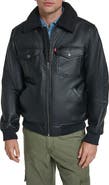 Levi's Faux Leather Bomber Jacket
