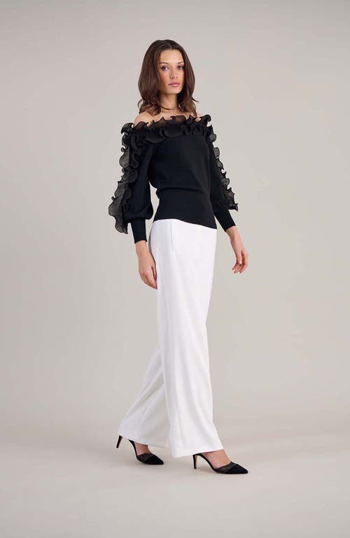 Anne Fontaine Catane Top In Black