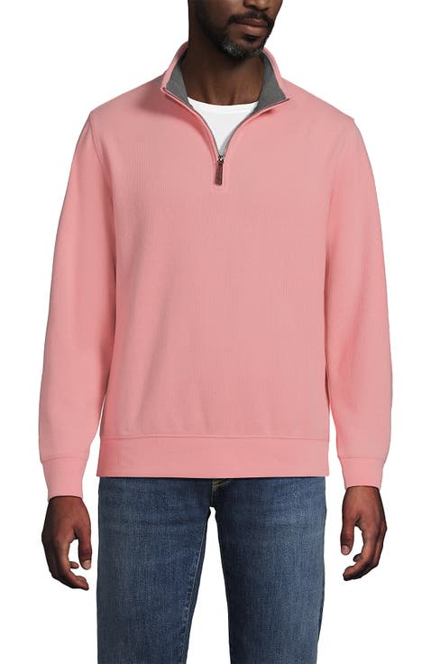 Bedford Rib Quarter Zip Pullover Sweater