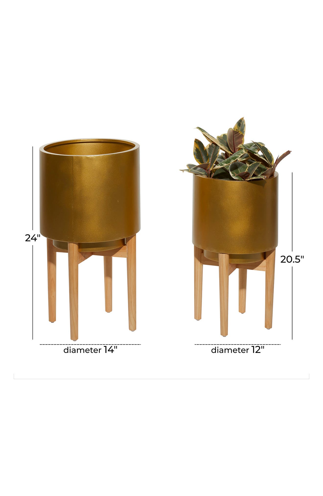 COSMO BY COSMOPOLITAN Cosmoliving By Cosmopolitan Planter - Set of 2 ...