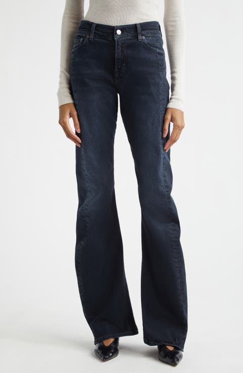 Gery Straight Leg Jeans (Black Moon)