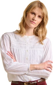 Brakeburn Angelica Long Sleeve Round Neck Shirt