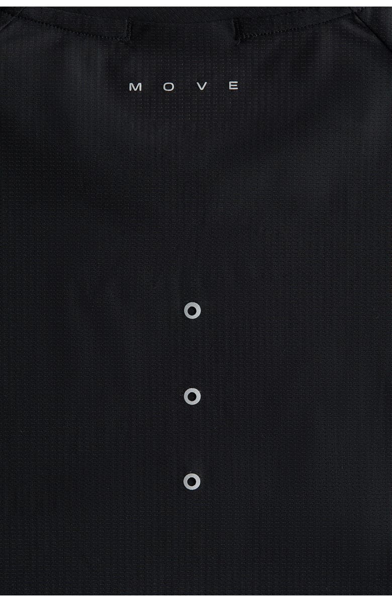 H&M Sports Top With Drymove, Alternate, color, Black