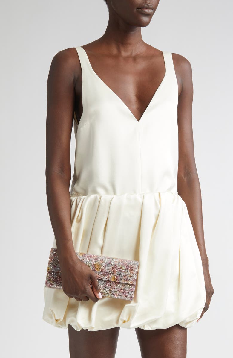 Jimmy Choo Sweetie Glitter Acrylic Clutch, Alternate, color,