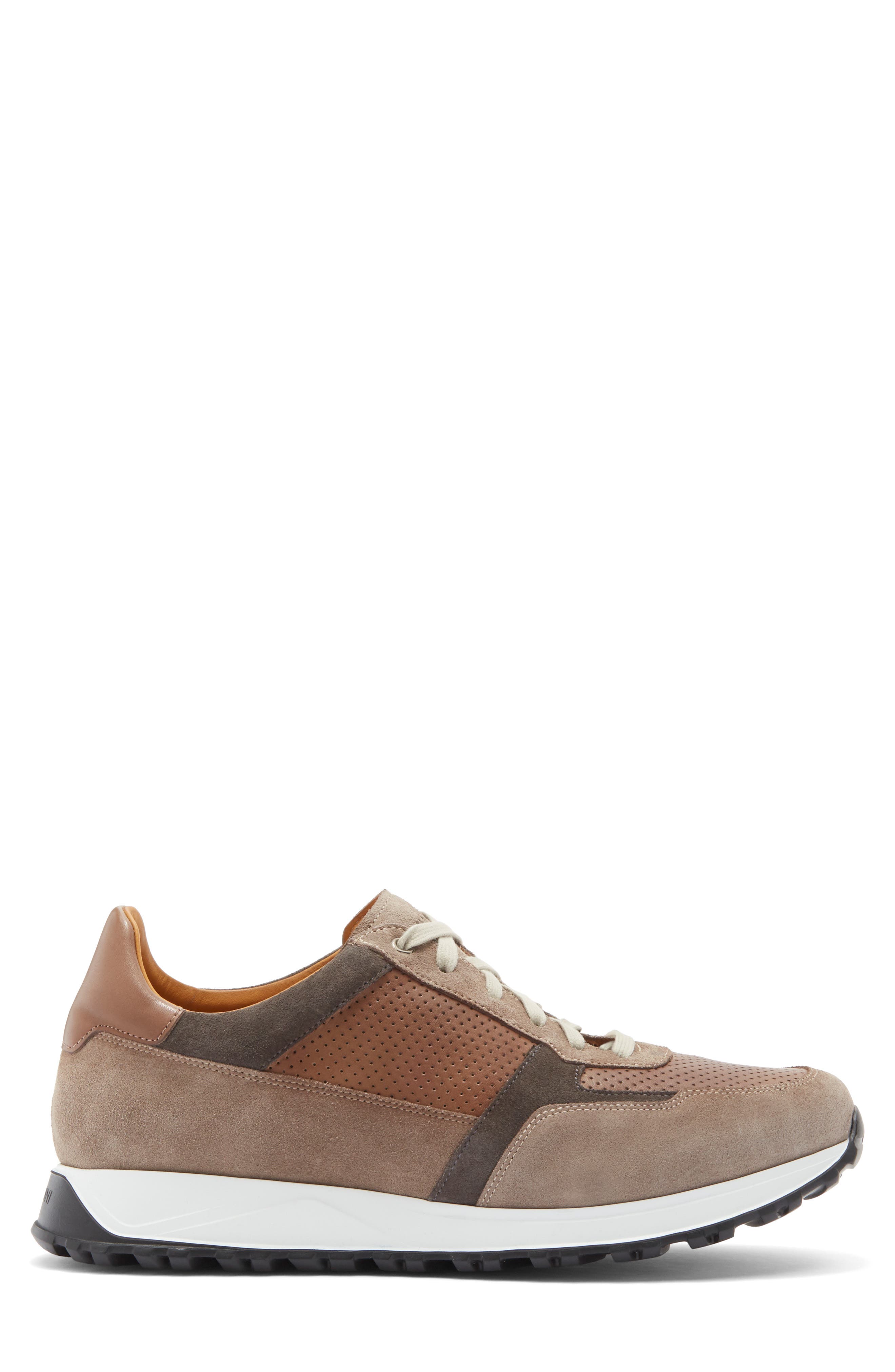 Fado Perforated Sneaker, Alternate, color, DARK GREY