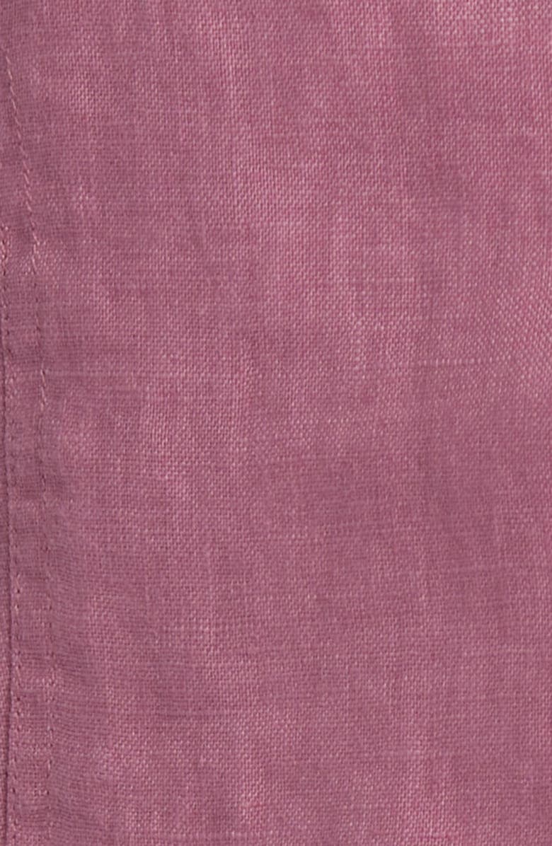 Madewell Single Breasted Linen Vest, Alternate, color,