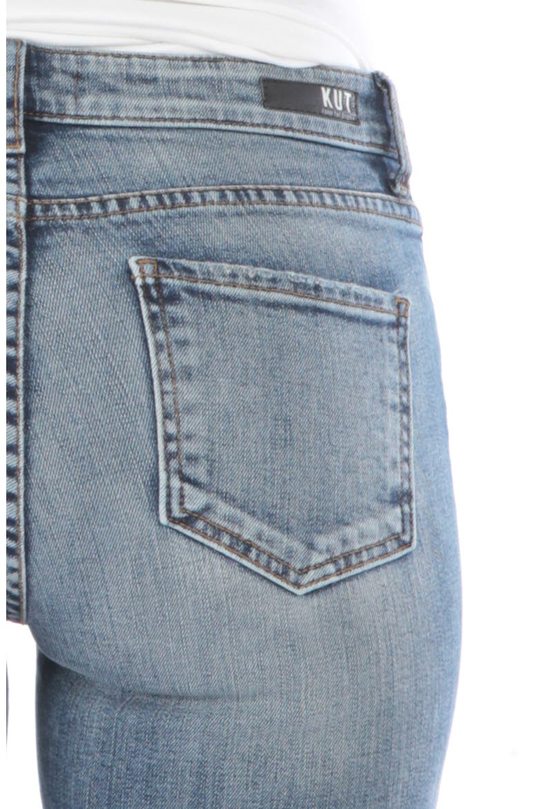 Donna Ripped High Waist Ankle Skinny Jeans, Alternate, color, INTERESTED