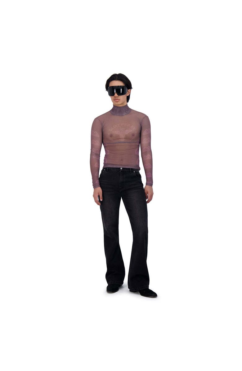 SAINT PERRY The Naked Angel Top, Alternate, color, Purple