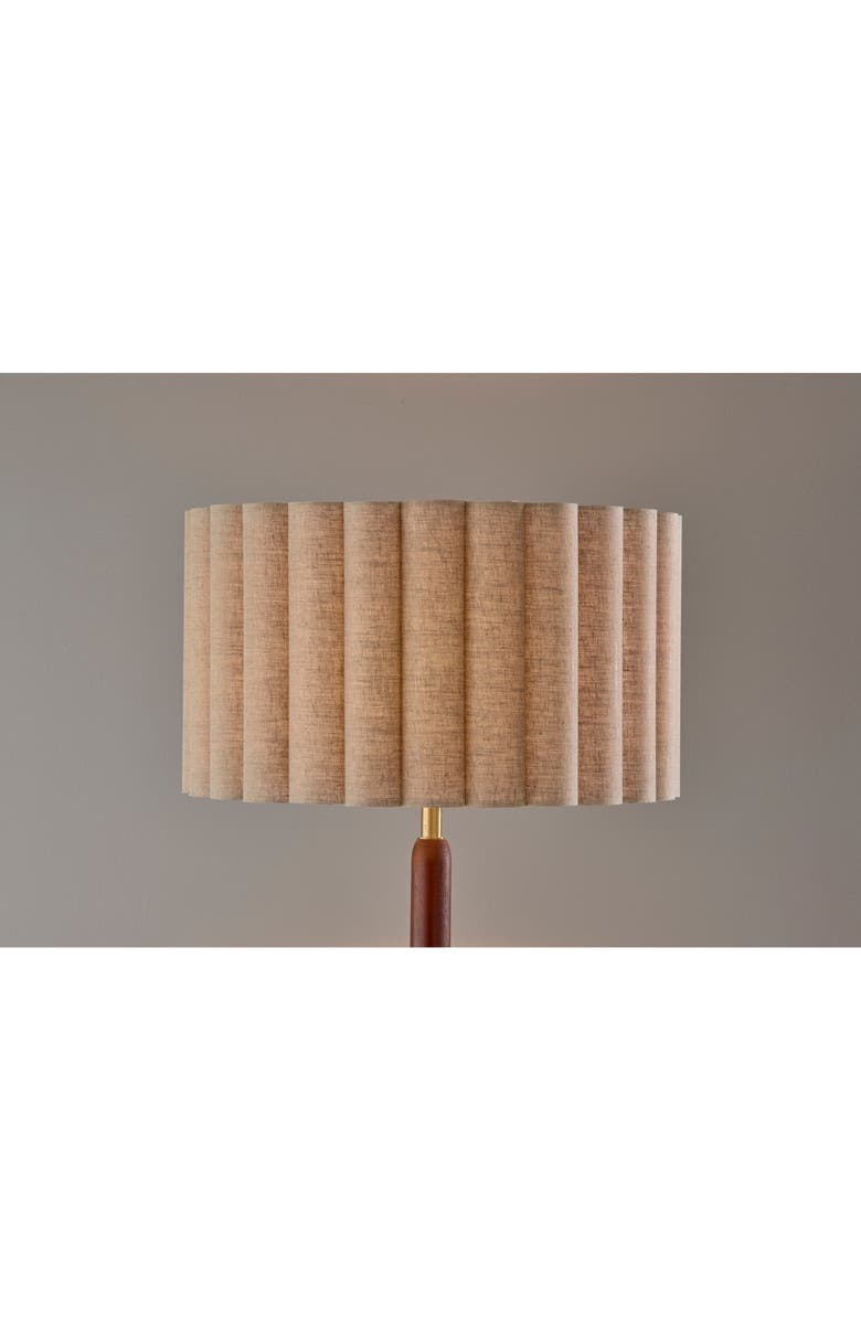 ADESSO LIGHTING Laine Floor Lamp, Alternate, color, Antique Brass