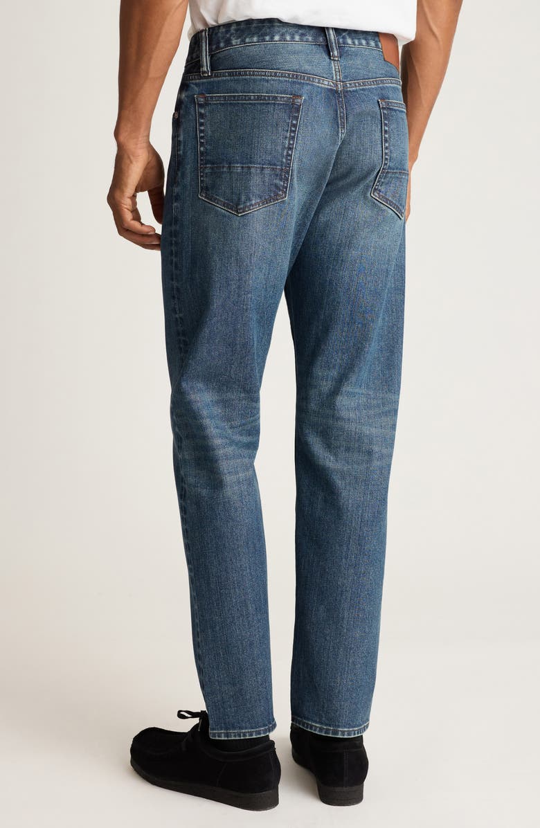 Bonobos Japanese Stretch Selvedge Slim Fit Jeans, Alternate, color, Medium Blue Wash