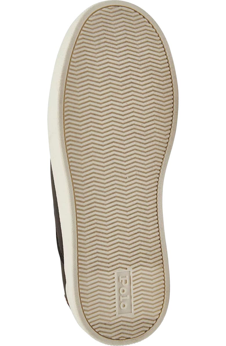 Ralph Lauren Kids' Filip Slip-On Sneaker, Alternate, color, Chocolate/ Tan