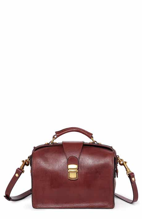 OLD TREND Doctor Transport Leather Satchel