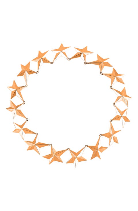 Angela Cummings The Stars 18k Rose Gold Star Necklace