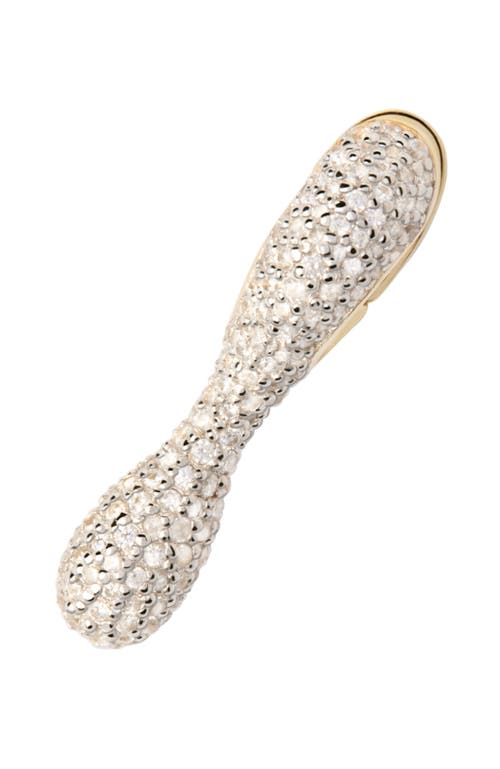 Pdpaola Pavé Ray Hoops In Gold