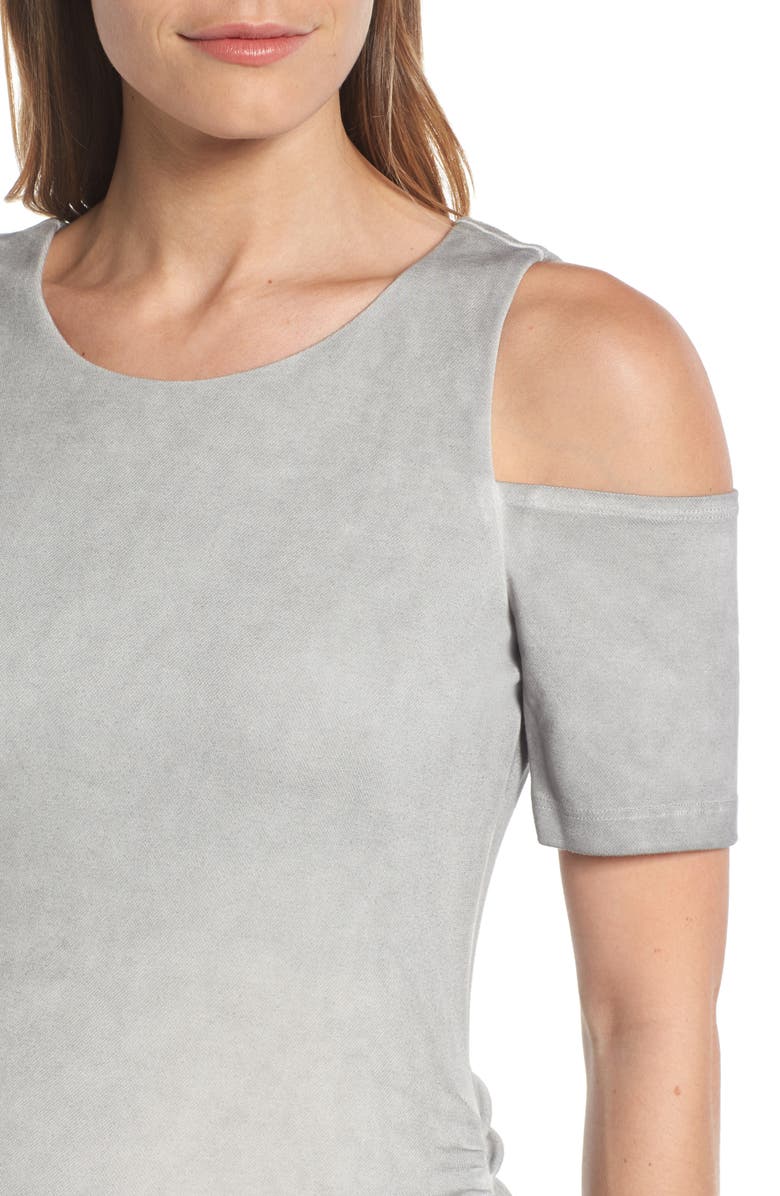 Tart Maternity Rosie Cold Shoulder Body-Con Maternity Dress, Alternate, color,