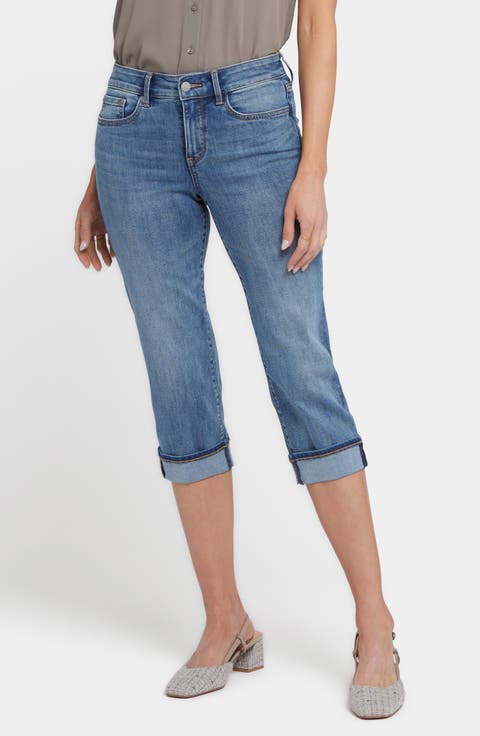 Marilyn Cool Embrace Straight Crop Jeans (Regular & Petite)
