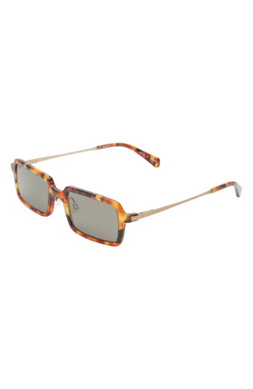 EYEBOBS EYEBOBS MOGUL 50MM SMALL POLARIZED RECTANGULAR SUNGLASSES 