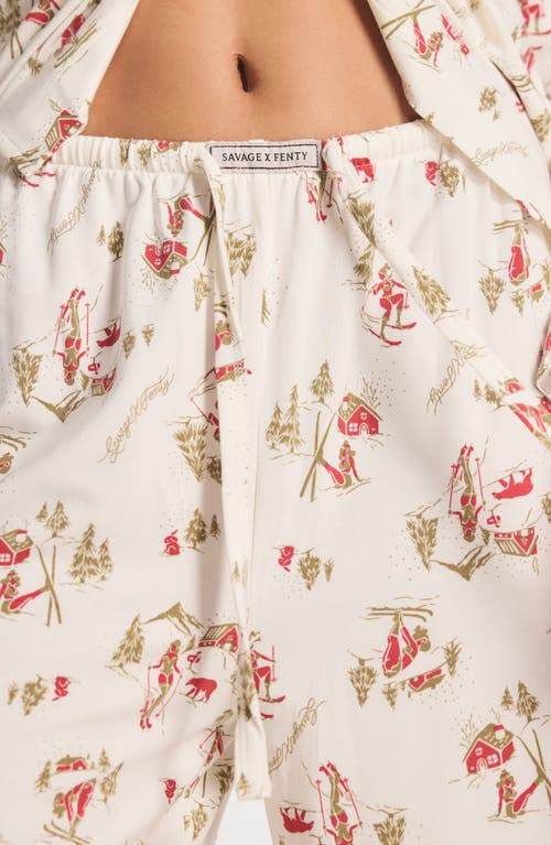 Savage X Fenty Softcore Modal Sleep Pants In Multi