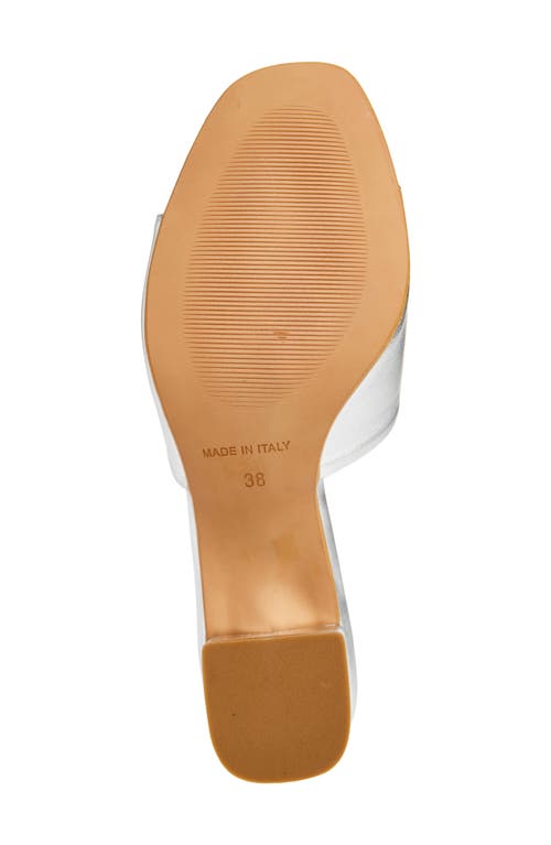 Cordani Irina Slide Sandal In Argento