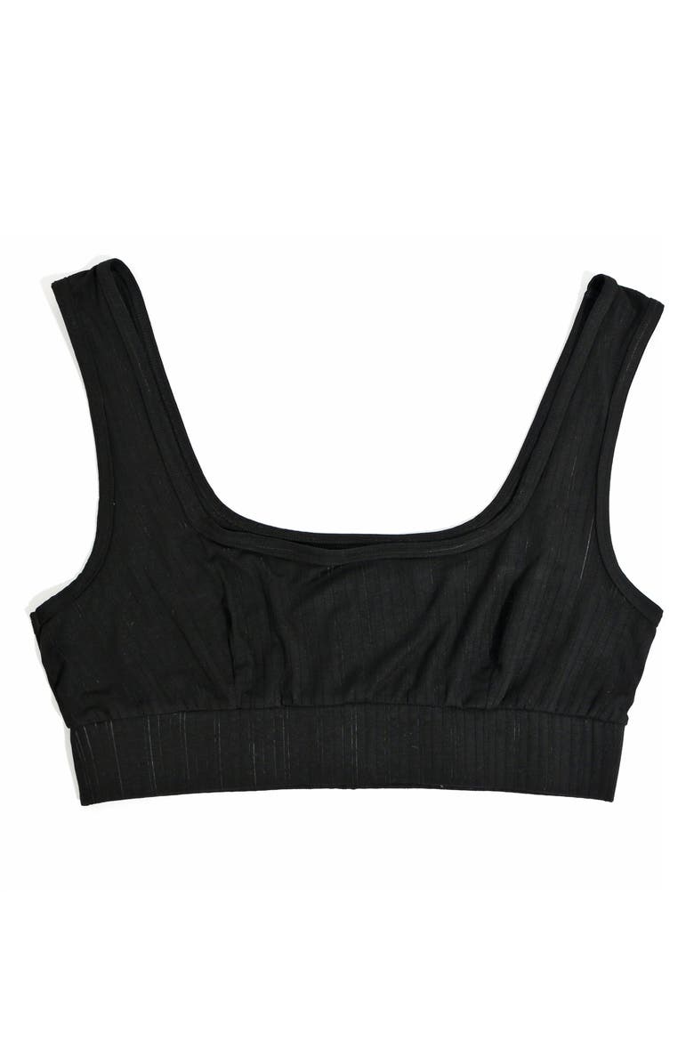 Hanky Panky MellowLuxe<sup>™</sup> Lounge Bralette, Alternate, color, Black