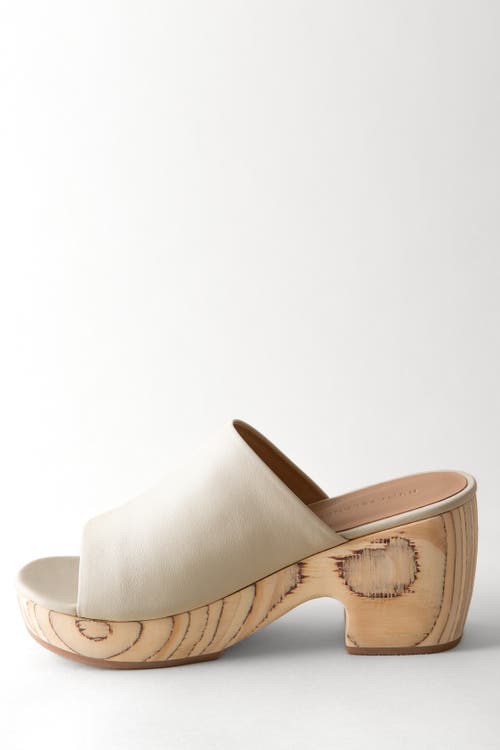Huma Blanco Katlyn Platform Clog In Bone