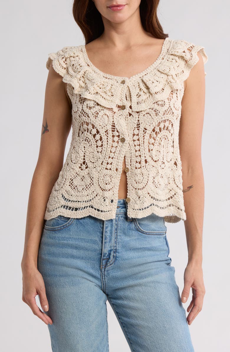 Crochet Cotton Top