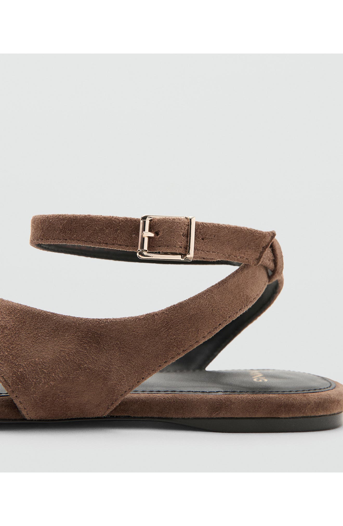 MANGO Ankle Strap Sandal, Alternate, color, 