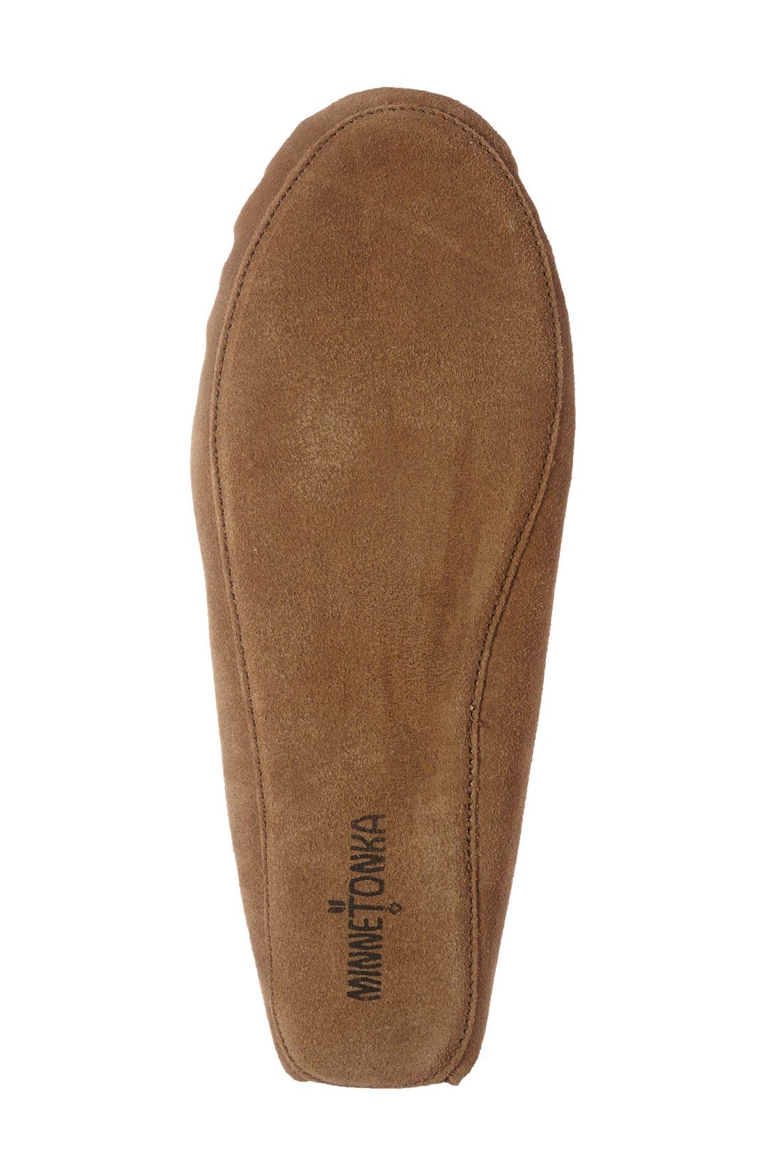 Genuine Shearling Lined Slipper, Alternate, color, GOLDEN TAN