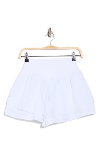90 Degree By Reflex Lightstreme Hybrid Tiered Shorts
