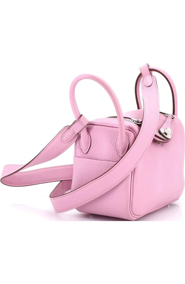 Pre-Owned Hermes Lindy Bag Clemence Mini, Alternate, color, Mauve Sylvestre