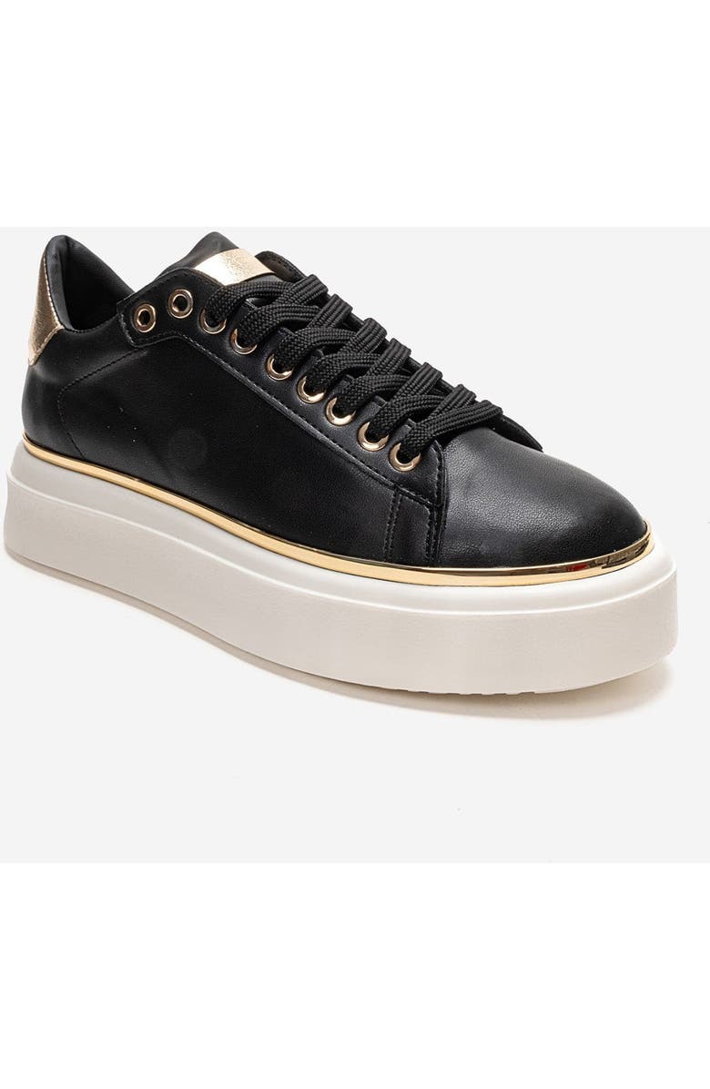 Prologue Shoes Borena Platform Sneaker, Alternate, color, Black
