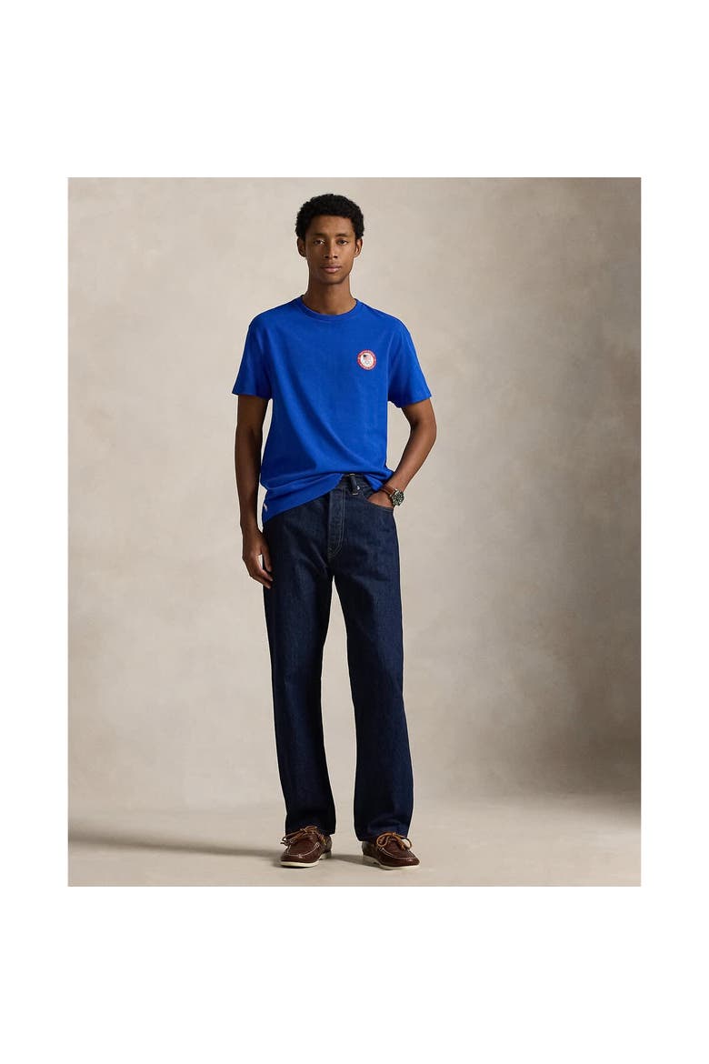 Men's Polo Ralph Lauren Team USA Graphic T-Shirt, Alternate, color, Blue