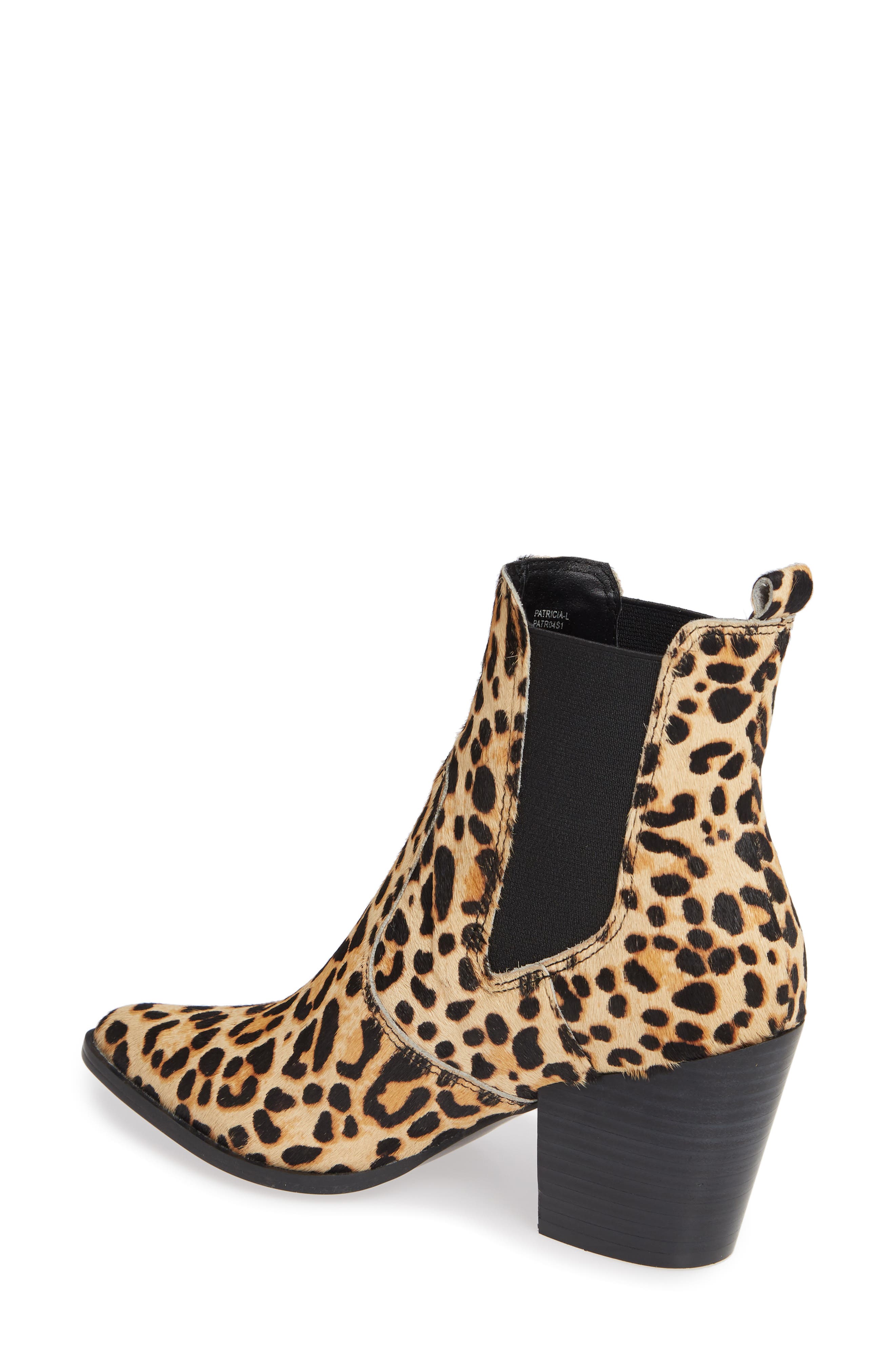 Steve Madden Patricia Genuine Calf Hair Chelsea Bootie, Alternate, color, 