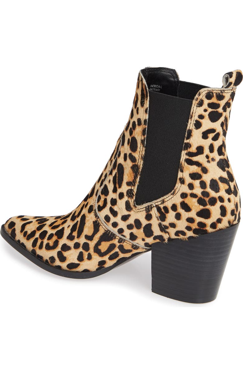 Steve Madden Patricia Genuine Calf Hair Chelsea Bootie, Alternate, color,