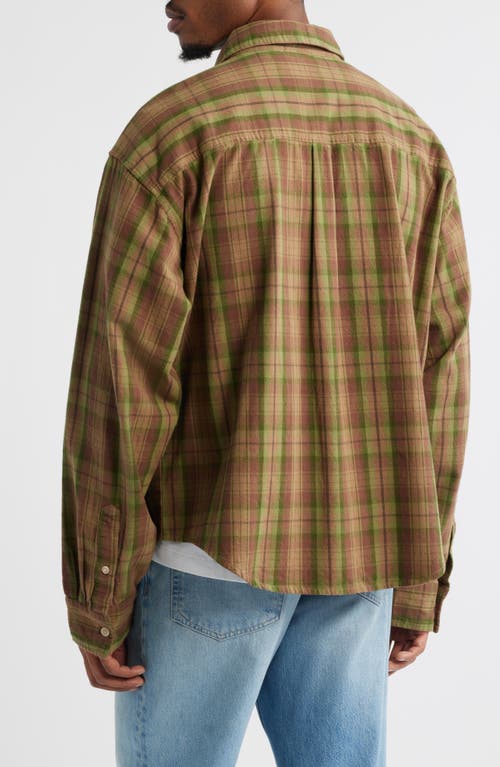 Elwood Art Department Plaid Poplin Button-up Shirt