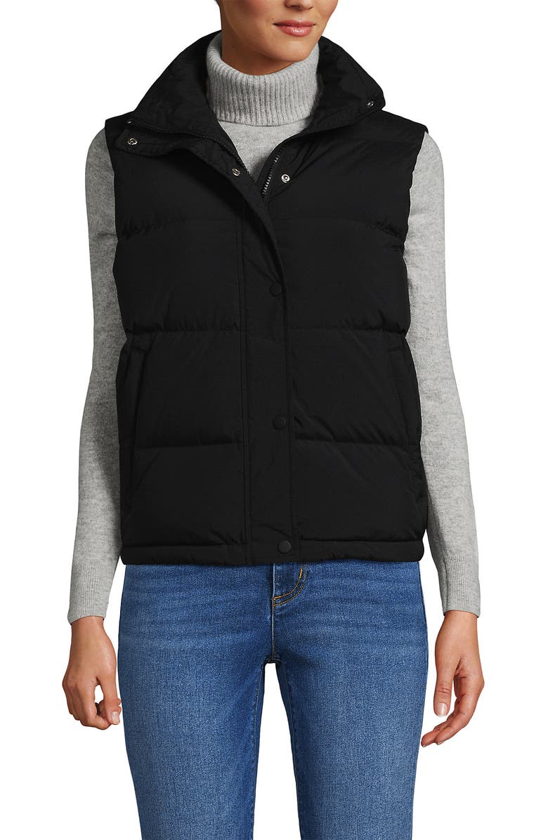 Lands' End Wide Channel 600 Down Puffer Vest, Main, color, 
