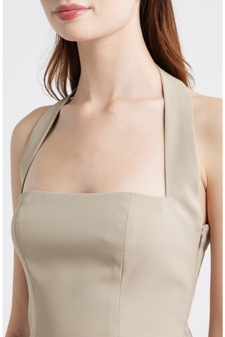 The Ultimate Muse Halter Top, Alternate, color, TAUPE