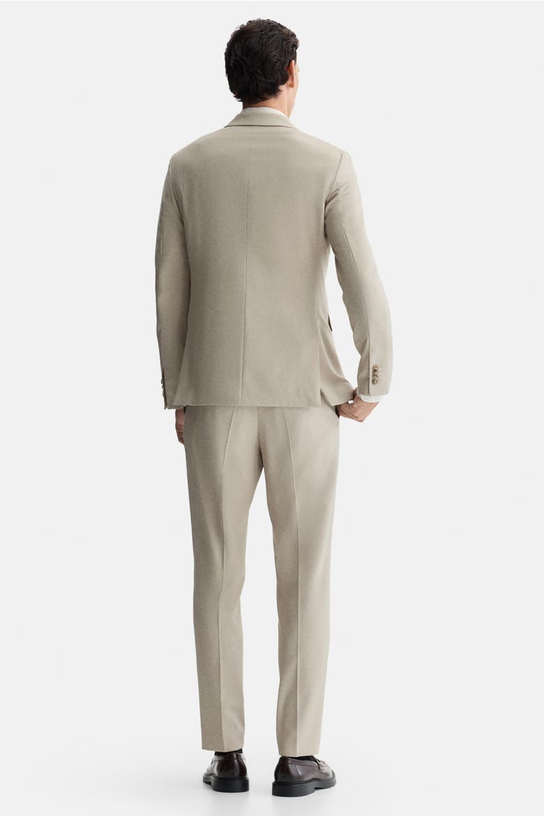 Slim-fit Jacket, Alternate, color, Beige