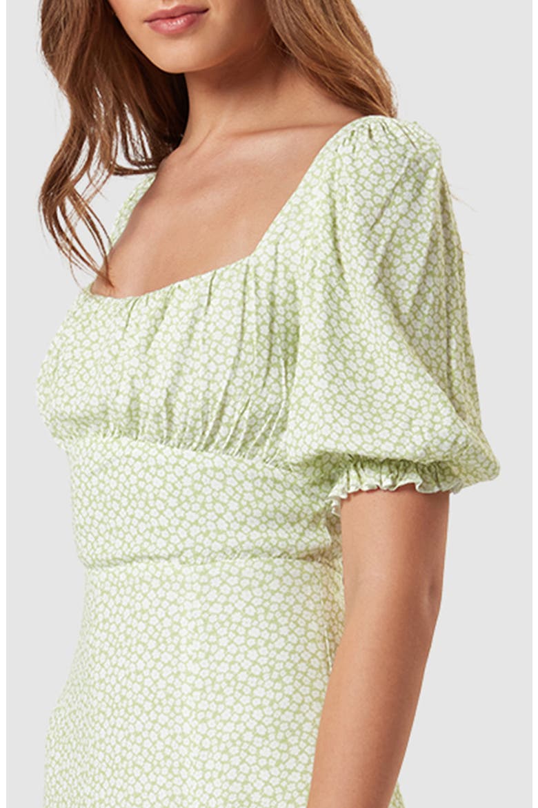 Mia Print Midi Dress, Alternate, color, POSY