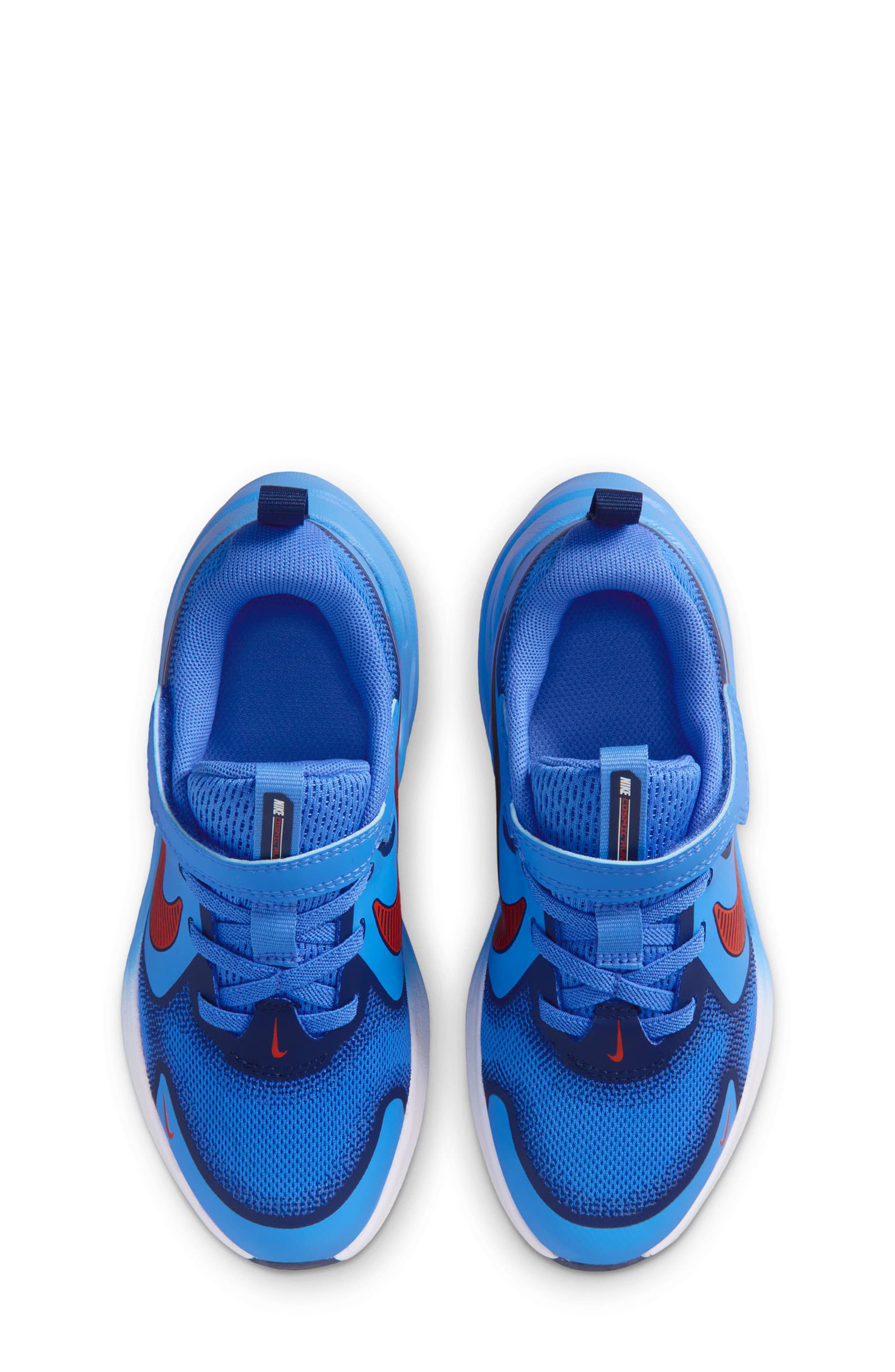 Nike Kids' Cosmic Runner Sneaker, Alternate, color, Blue/ Picante Red/ Navy